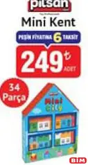 PİLSAN OYUNCAK MİNİ KENT 34 PARÇA fiyat ve kampanya bilgisi